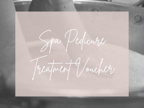 Spa Pedicure Treatment Voucher Image