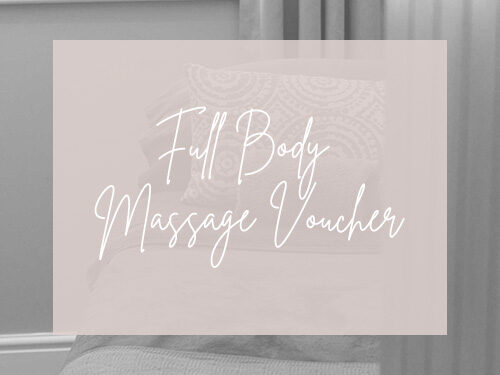 Swedish Full Body Massage Voucher Image